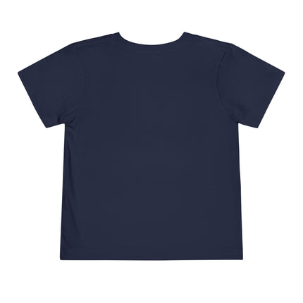 Toddler Tee — Blue Gradient Shark Row Graphic
