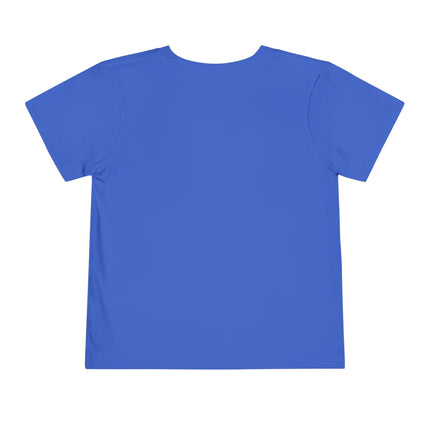 Toddler Tee — Blue Gradient Shark Row Graphic