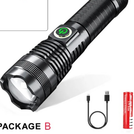 P50 Strong Light Zoom Flashlight