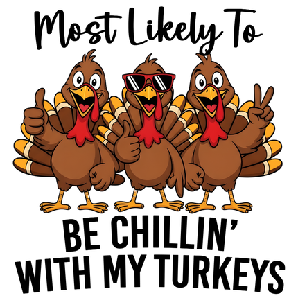 Chillin' with my turkeys