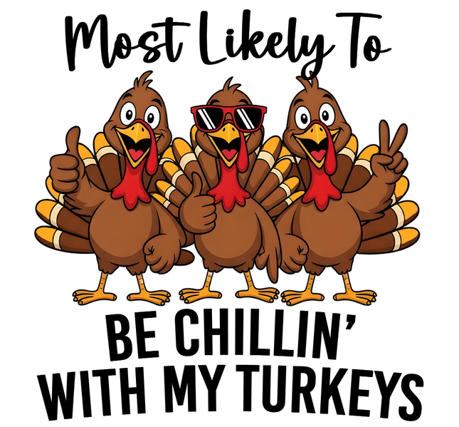 Chillin' with my turkeys