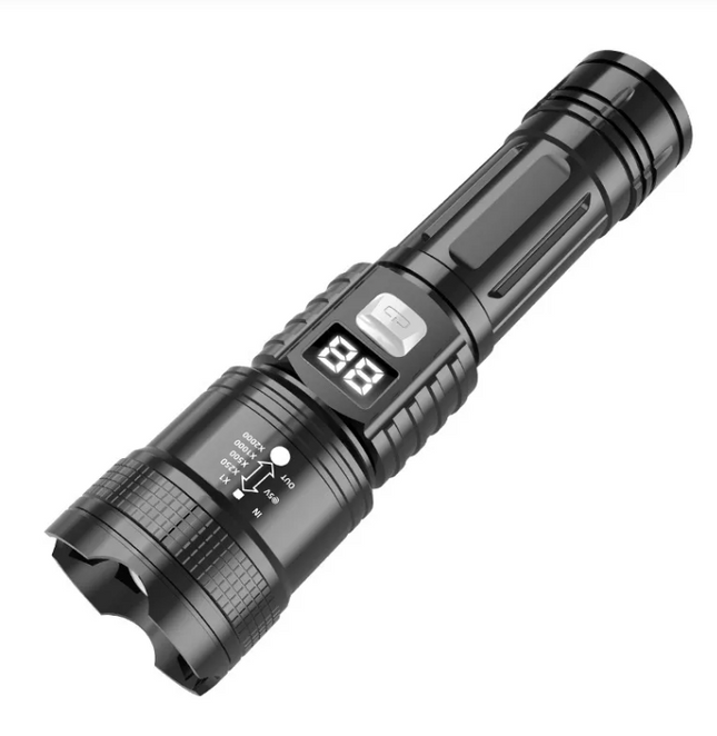 Super Bright Zoom Power LED Flashlight